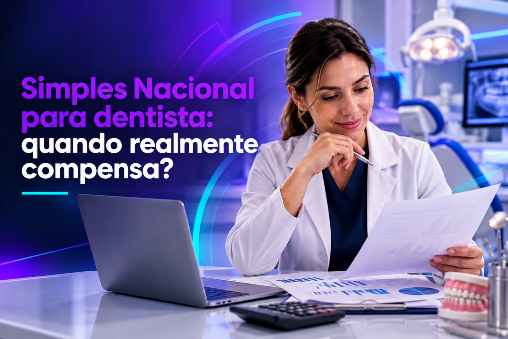 Simples Nacional para dentista: quando realmente compensa?